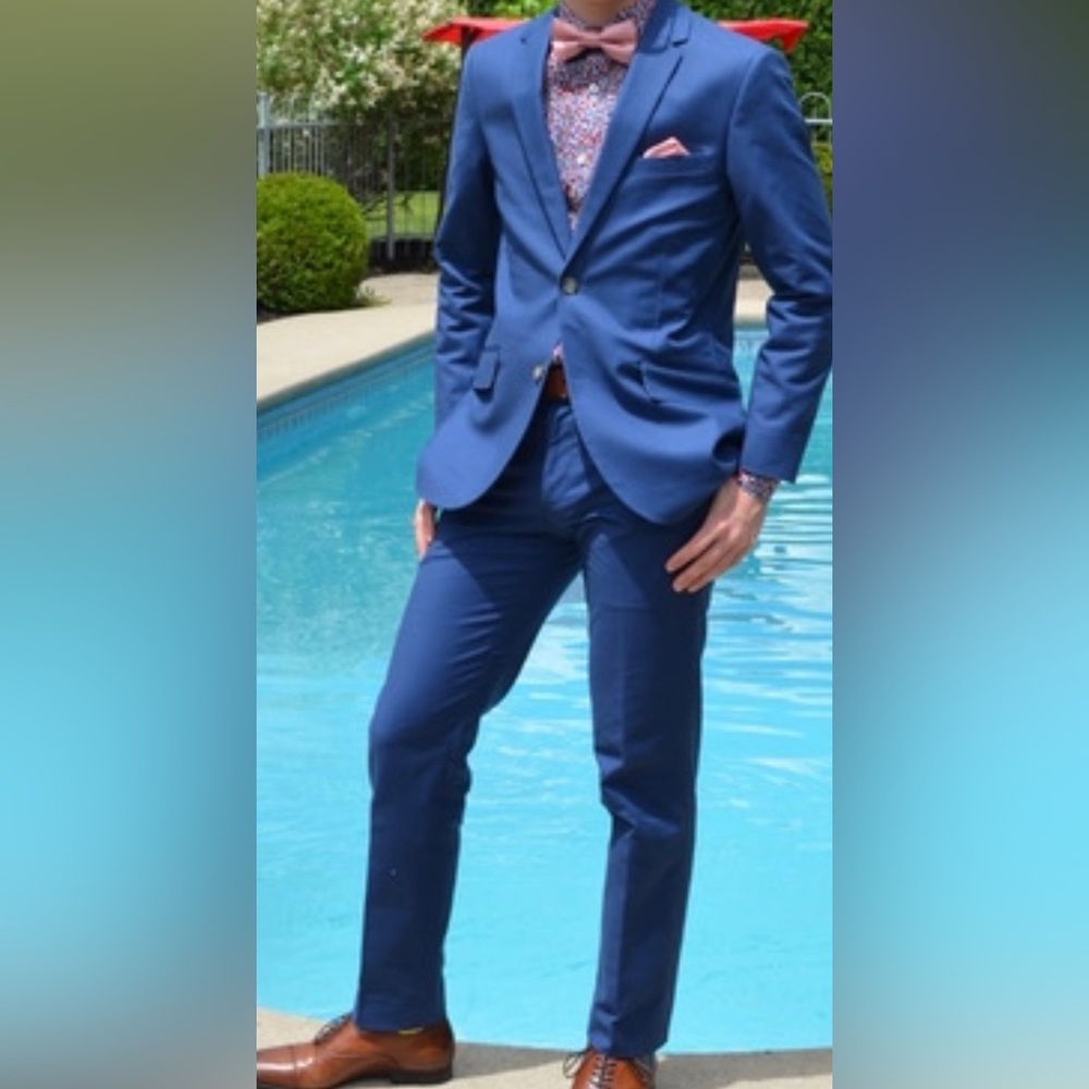 Tristan’s Blue Suit